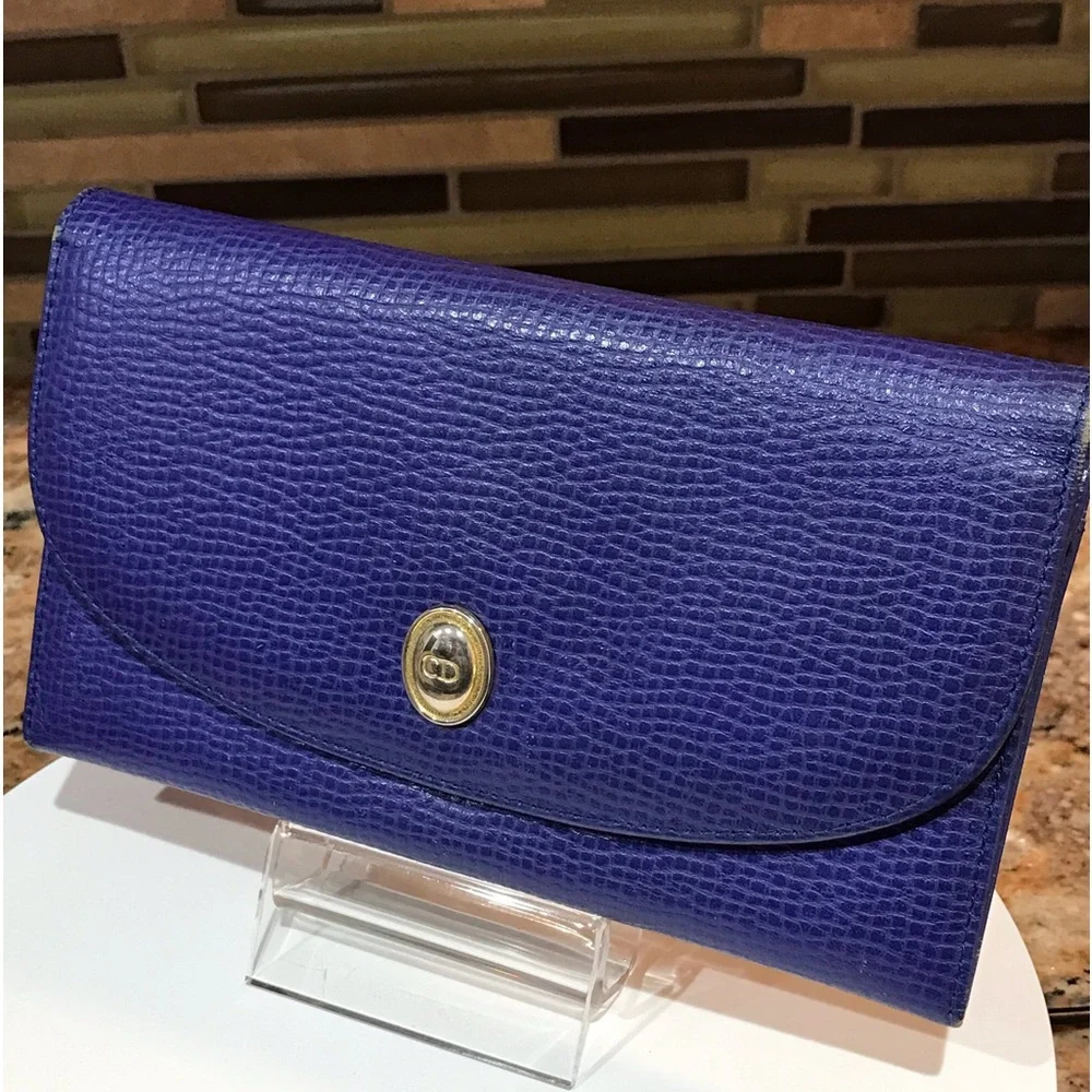 Christian Dior Signature Vintage Leather Wallet 😍🔥
